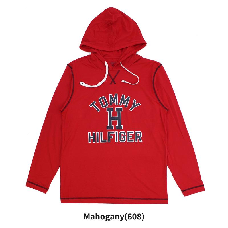 トミーヒルフィガー TOMMY HILFIGER LONG SLEEVE HOODIE フーディー ロングTシャツ 長袖 トップス カットソー [AA]｜neo｜12