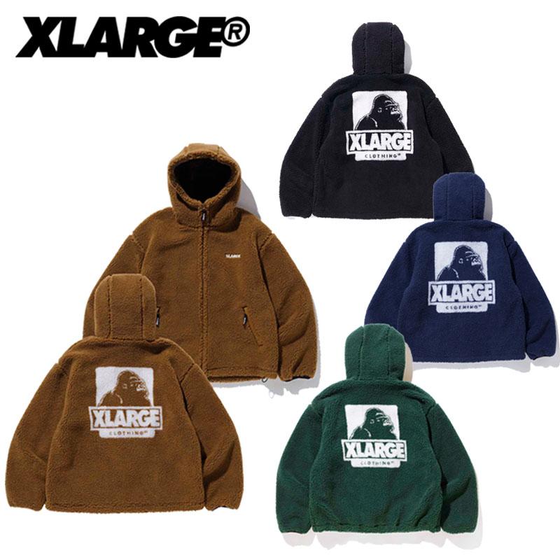 XLARGE エクストララージ X-LARGE BOA FLEECE ZIP-UP JACKET XLARGE エクストララージ X-LARGE BOA FLEECE ZIP-UP JACKET