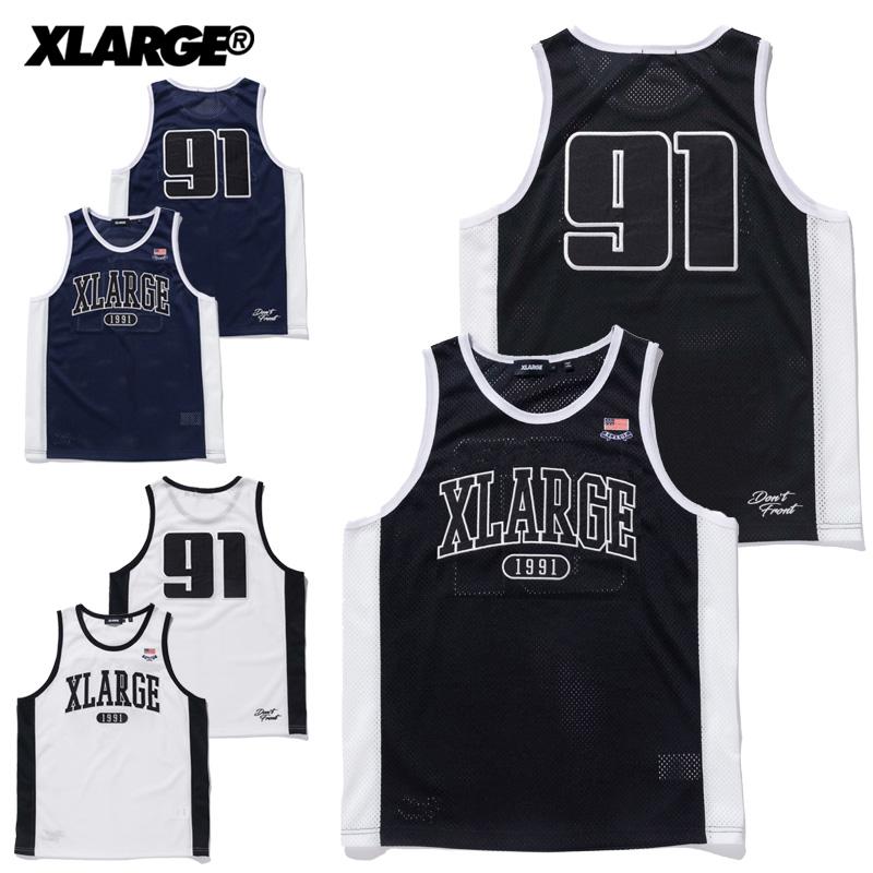 XLARGE エクストララージ X-LARGE XL BASKETBALL JERSEY タンク XLARGE エクストララージ X-LARGE XL BASKETBALL JERSEY タンク
