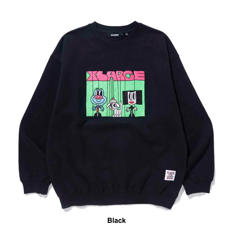 XLARGE エクストララージ X-LARGE TIM COMIX CREWNECK SWEAT クルー 