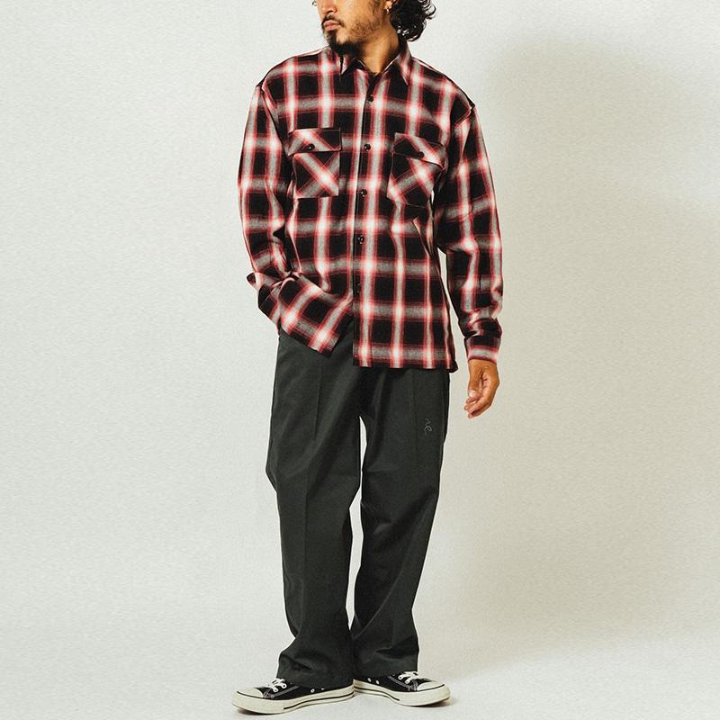 BIG MIKE（ビッグマイク） 長袖 ネルシャツ ライト フランネル シャツ