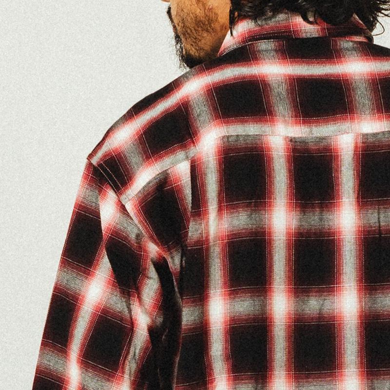 BIG MIKE（ビッグマイク） 長袖 ネルシャツ ライト フランネル シャツ