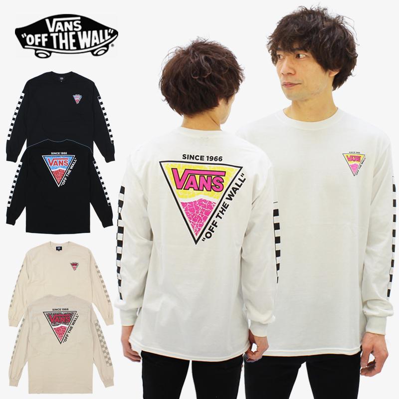 VANS（ヴァンズ） バンズ VANS M Triangle Logo L S T-shirt メンズ