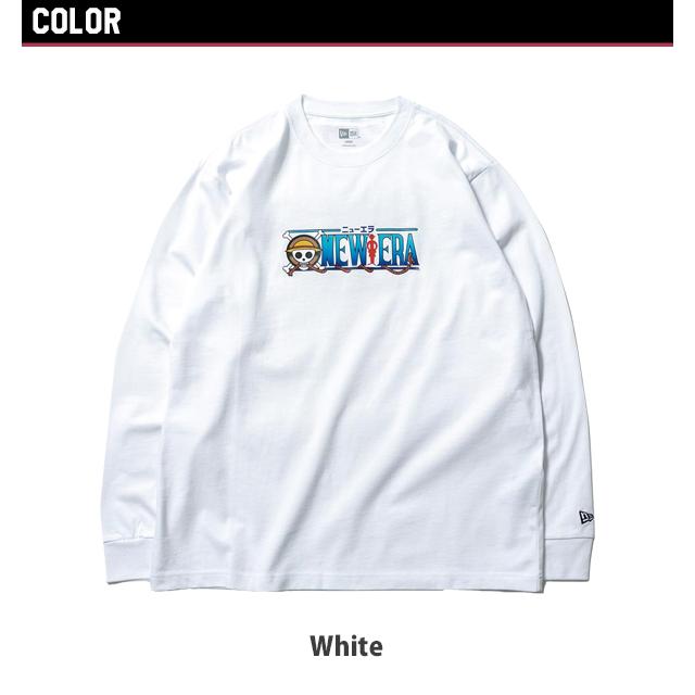 ニューエラ New Era 長袖 コットン Tシャツ One Piece ワンピース タイトルロゴ L Sl White 長袖tシャツ 男性用 Neo Globe Yahoo 店 通販 Yahoo ショッピング