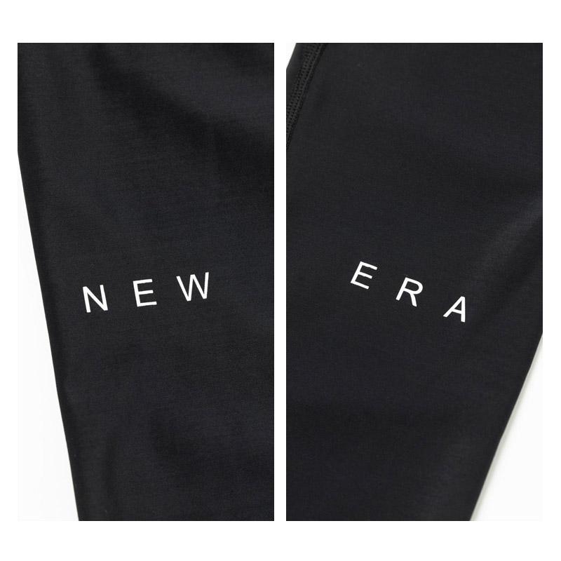 ニュー エラ NEW ERA  ラッシュタイツ NEW ERA バック ロゴ  Black  ニューエラ メンズ レギンス タイツ [小物] [AA-3]｜neo｜04