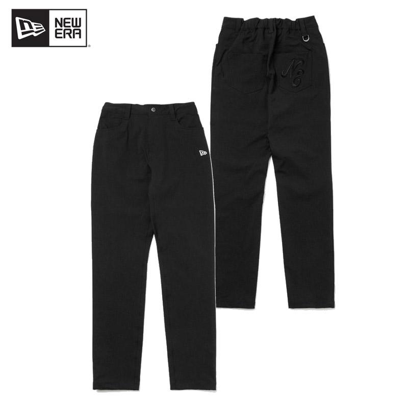 ニューエラ NEW ERA WOMEN'S テーパード ストレッチパンツ ブラック ゴルフ ボトムス パンツ レディース 女性 ニューエラ 13762654 NEW ERA（ニューエラ） NEW ERA WOMEN'S テーパード ストレッチパンツ