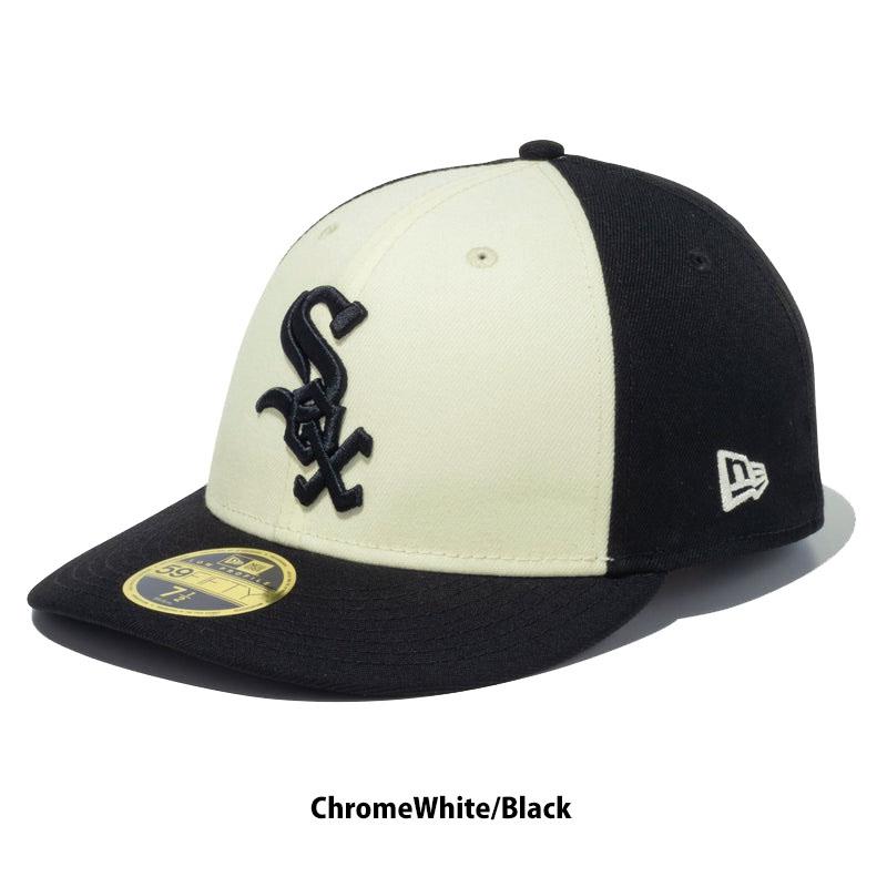 ニュー エラ NEW ERA LP 59FIFTY MLB 2-Tone シカゴ・ホワイトソックス クロームホワイト ブラック キャップ 帽子｜neo｜03