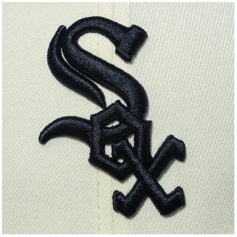 ニュー エラ NEW ERA LP 59FIFTY MLB 2-Tone シカゴ・ホワイトソックス クロームホワイト ブラック キャップ 帽子｜neo｜08