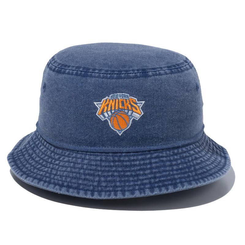 ニュー エラ NEW ERA バケット01 NBA Bucket Hat Acid Wash ニューヨーク・ニックス ネイビー バケットハット 帽子｜neo｜03