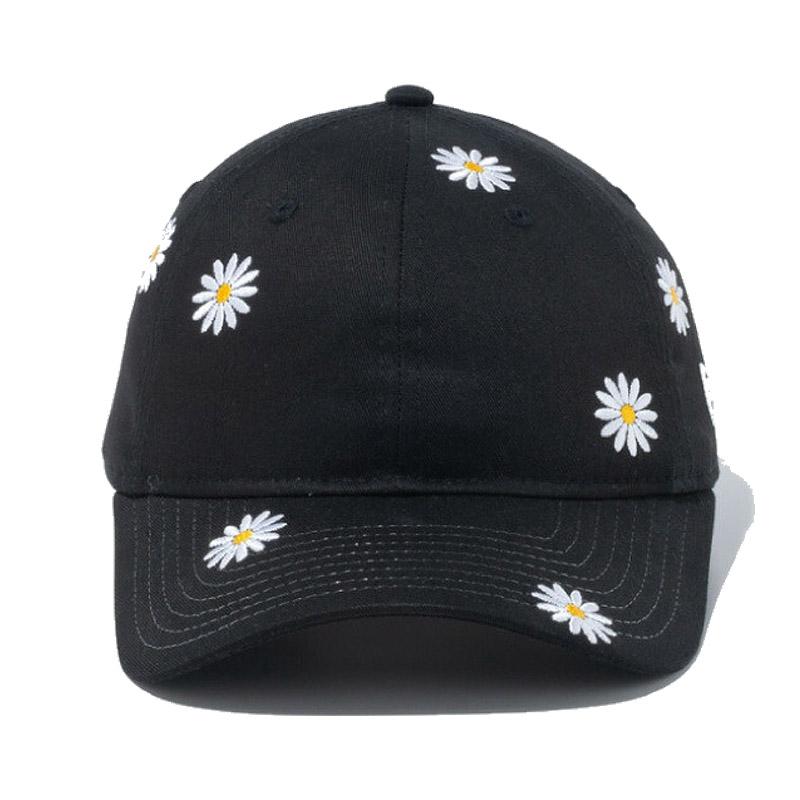 ニュー エラ NEW ERA 9TWENTY Flower Embroidery ブラック  キャップ 帽子  [BB]｜neo｜03