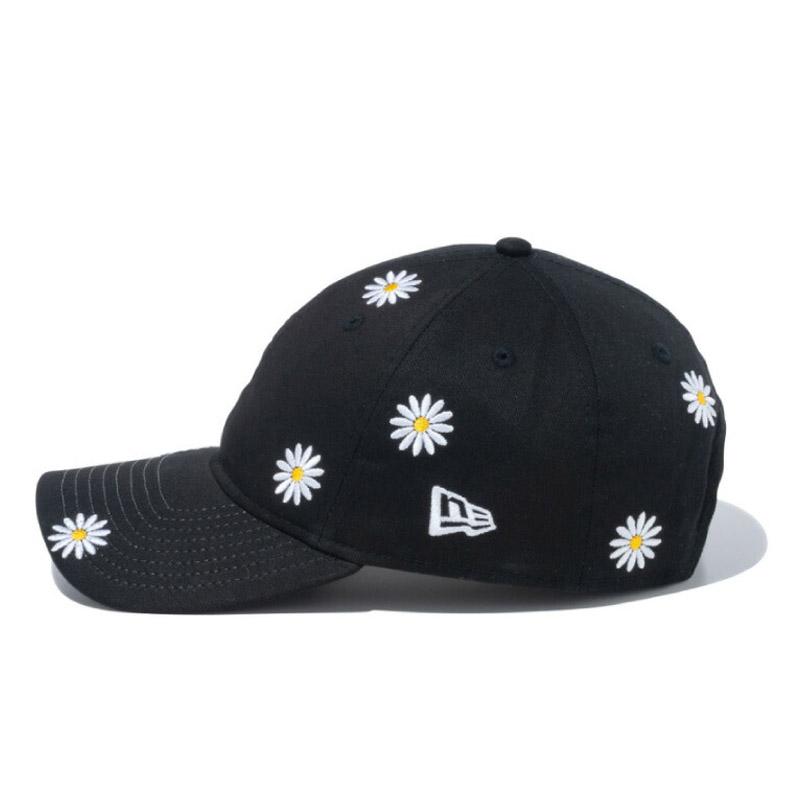 ニュー エラ NEW ERA 9TWENTY Flower Embroidery ブラック  キャップ 帽子  [BB]｜neo｜05