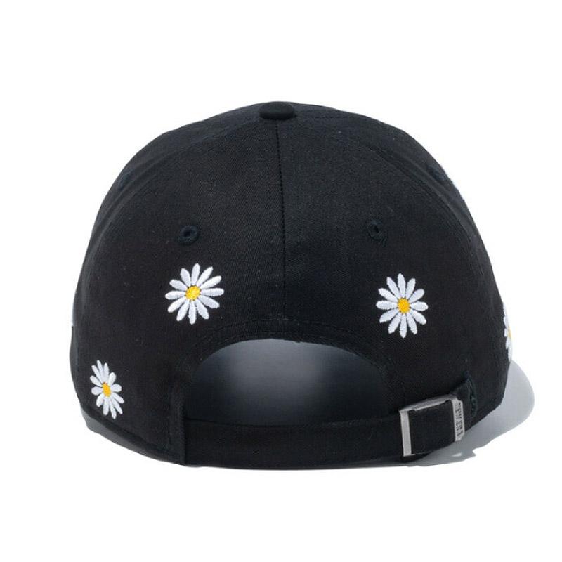 ニュー エラ NEW ERA 9TWENTY Flower Embroidery ブラック  キャップ 帽子  [BB]｜neo｜06