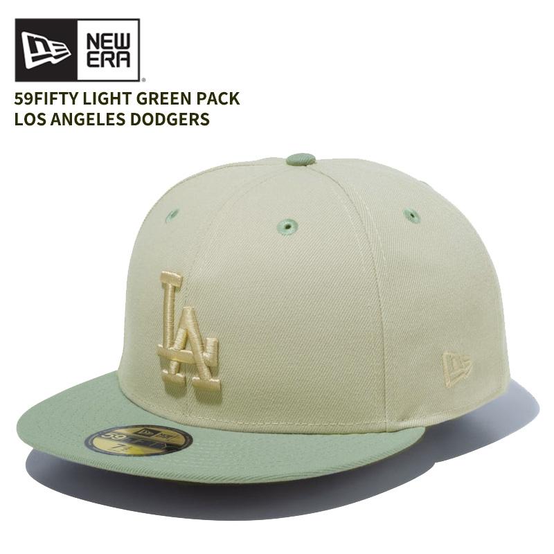 ニュー エラ NEW ERA 59FIFTY Light Green Pack ロサンゼルス