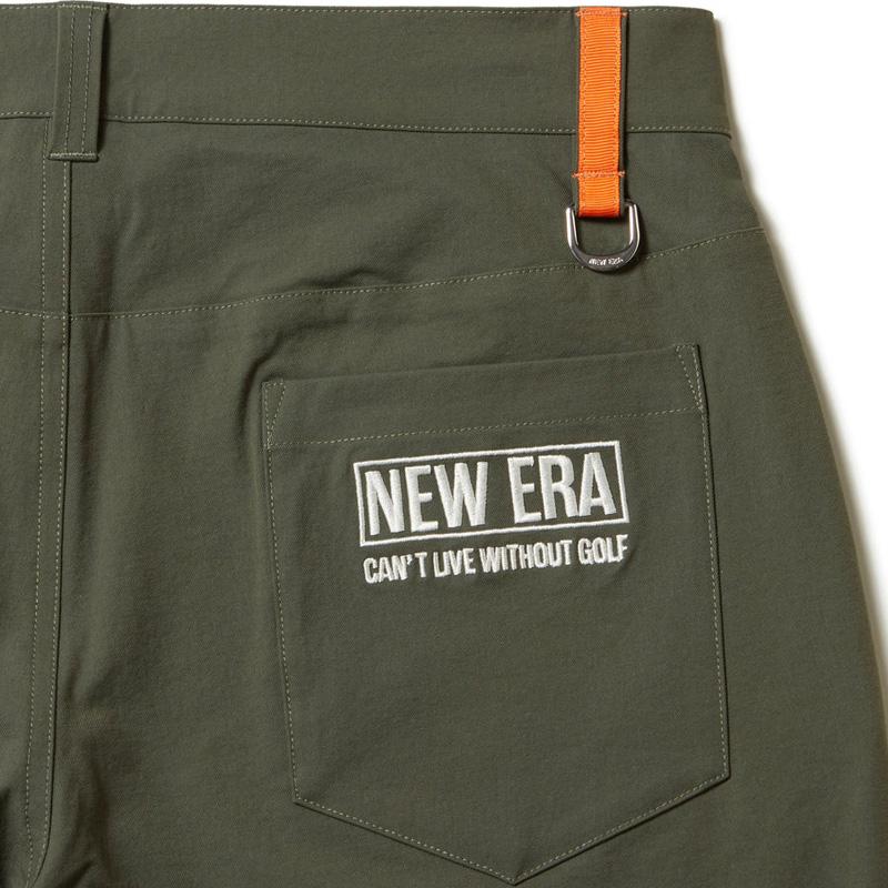 美品】ニューエラゴルフ リブパンツ XL オリーブ/カーキ NEW ERA