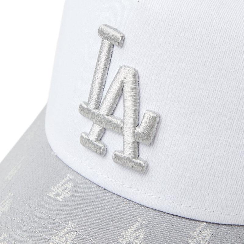 ロサンゼルス・ドジャース　白　オールホワイト　A-Frame スナップバック ニューエラ（NEW ERA）（メンズ、レディース）帽子 キャップ