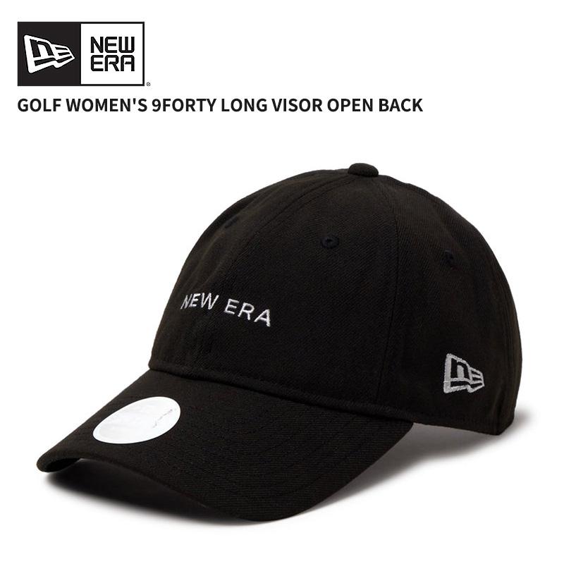 NEW ERA（ニューエラ） レディース ゴルフキャップ バイザー長め 帽子