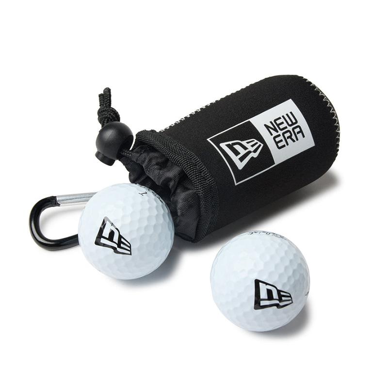 NEW ERA ニューエラ ゴルフ ボールケース ボールポーチ ボックスロゴ