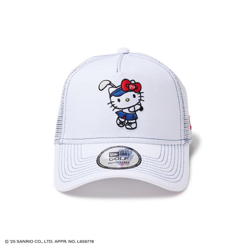【早い者勝ち✨】新品 ニューエラゴルフxハローキティー セットアップ 上下 SM NEW ERA（ニューエラ） レディース ゴルフ ハローキティ キャップ 帽子