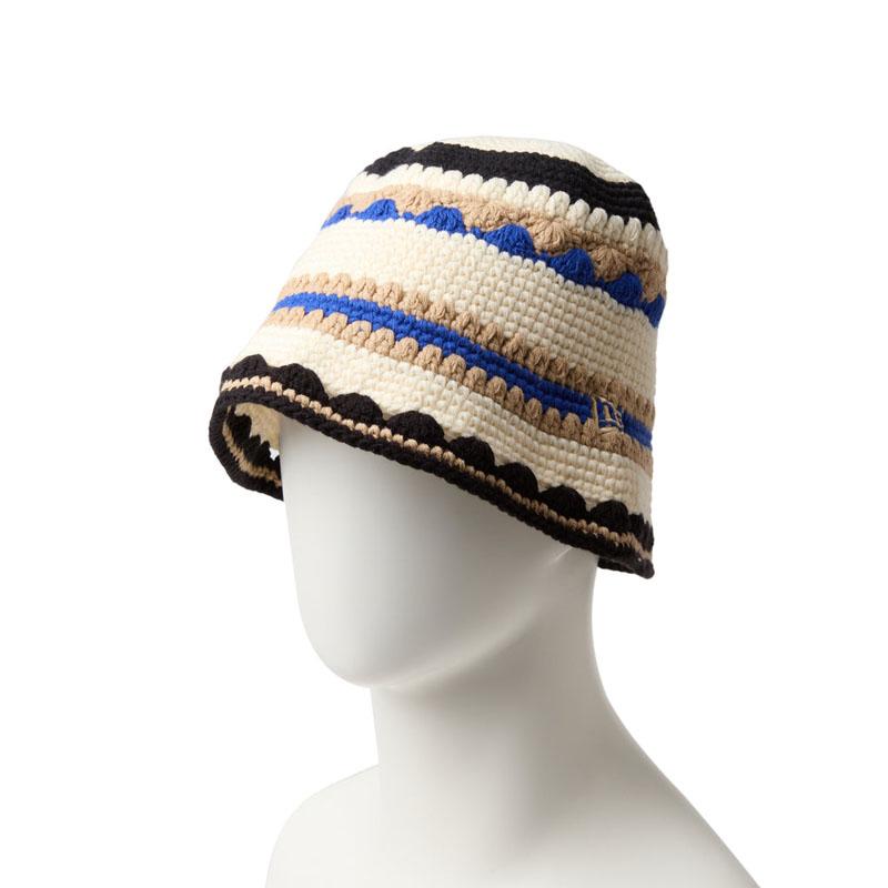 NEW ERA（ニューエラ） レディース ニット バケハ 帽子 クロシェ