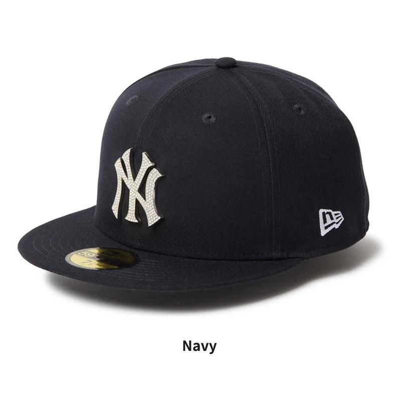 59FIFTY ニューエラ メンズ キャップ 帽子 NEW ERA Rhinestone Badge