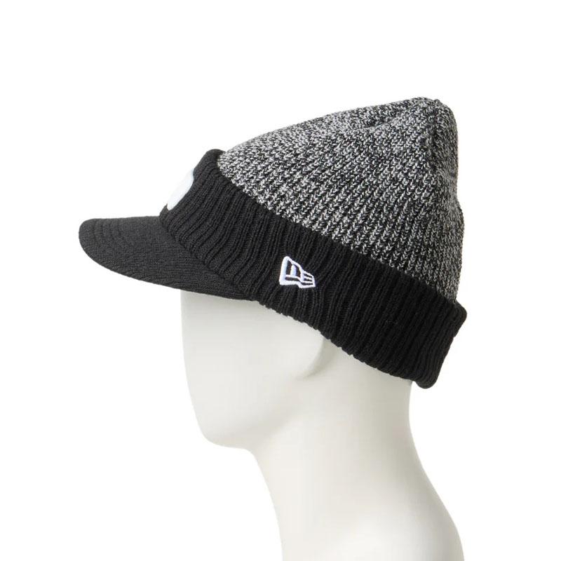 NEW ERA（ニューエラ） つば付きニット帽 ゴルフ バイザーニット