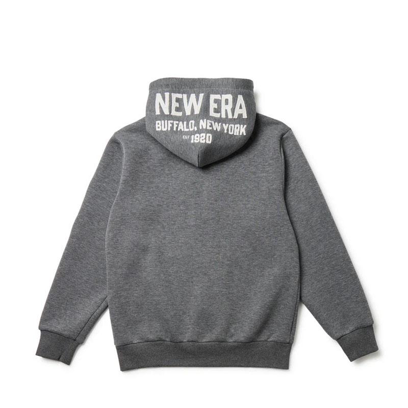 ニューエラゴルフ テック スウェット フルジップフーディー グレー M ニューエラ（NEW ERA）テックスウェット フルジップ フーディー