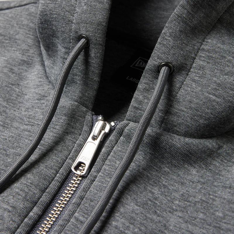 NEW ERA TECH SWEAT FULL ZIP L グレー NEW ERA（ニューエラ） スウェットパーカー テックスウェット