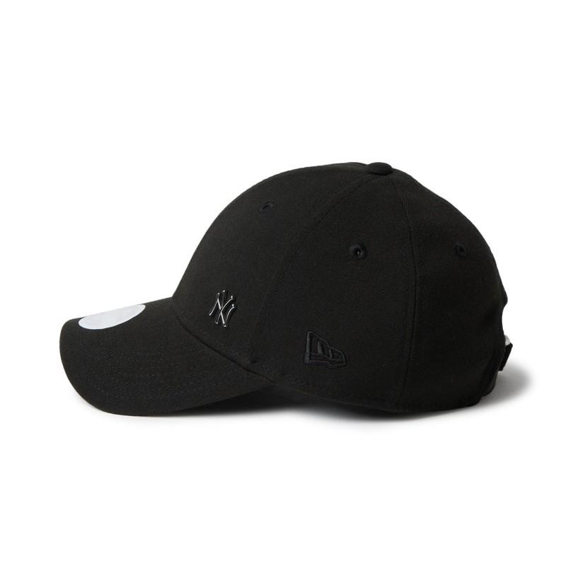 CDG×NEW ERA ロゴ入りキャップ黒 新品未使用 コムデギャルソン限定 CDG ニューエラ キャップ-2025SS New ロゴ