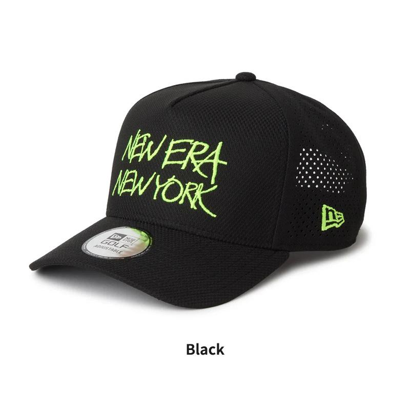 エバーグリーン new era インスピラーレ　ブラック　メッシュキャップ NEW ERA（ニューエラ） ユニセックス ゴルフキャップ メッシュ 帽子