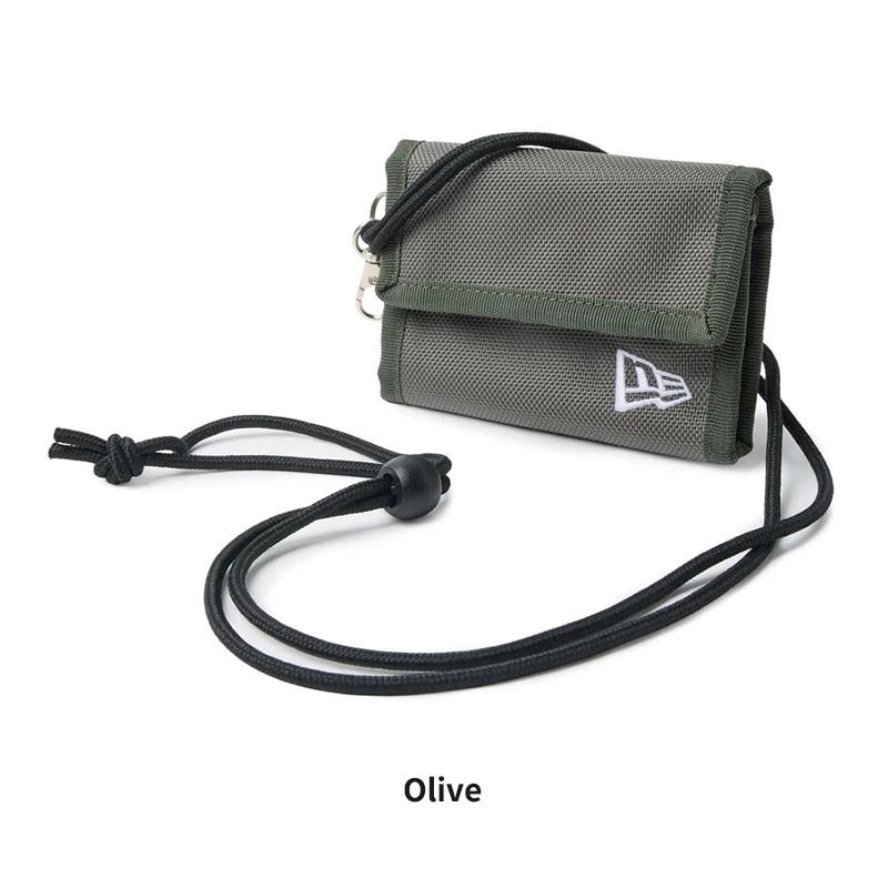 ニューエラ ミニ財布 ミニウォレット NEW ERA ネックウォレット オリーブ 14751663 財布 ポーチ 首掛け 小銭入れ カード | NEW ERA | 08