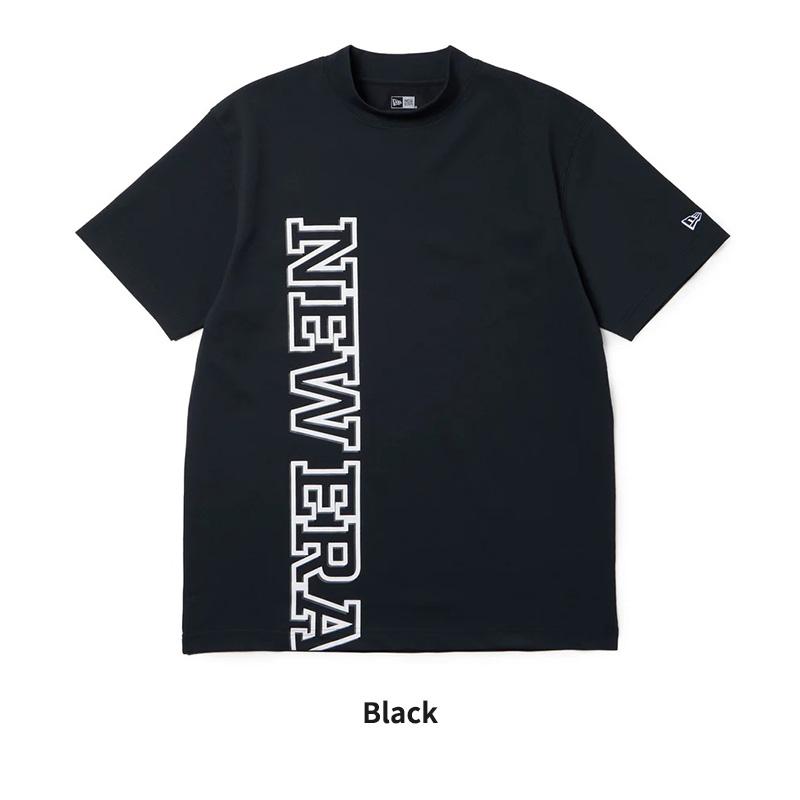 NEW ERA（ニューエラ） 半袖Tシャツ ミッドネック 鹿の子 Vertical