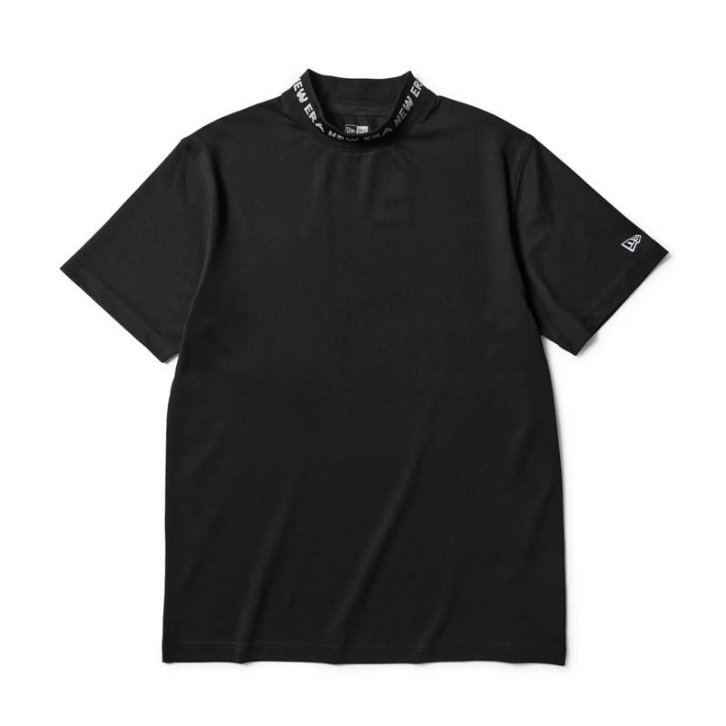 NEW ERA（ニューエラ） ゴルフ 半袖 ミッドネック Tシャツ 鹿の子