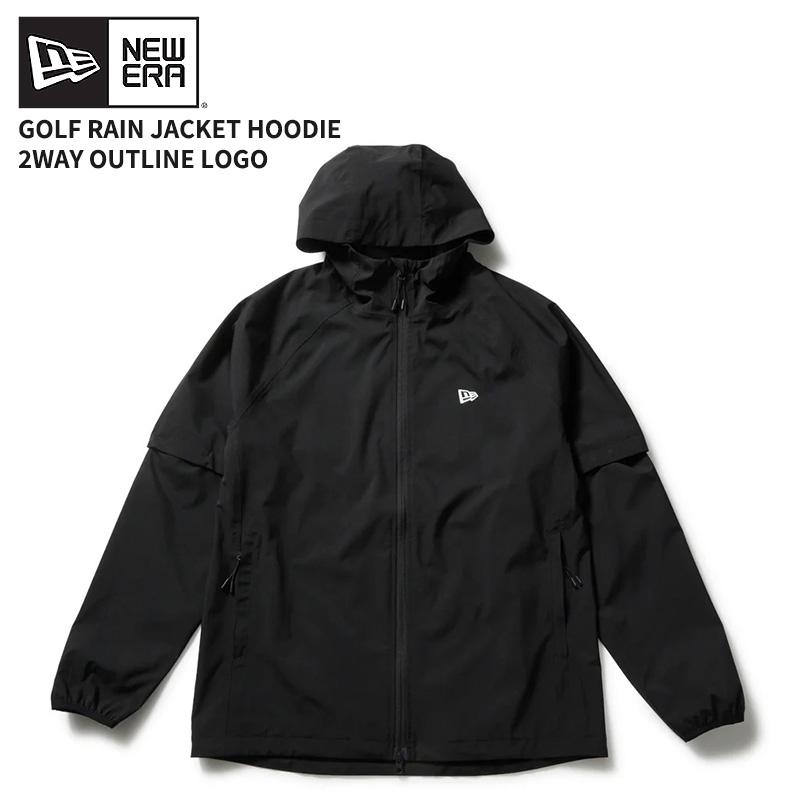 NEW ERA（ニューエラ） ゴルフ レインジャケット フーディー 2way