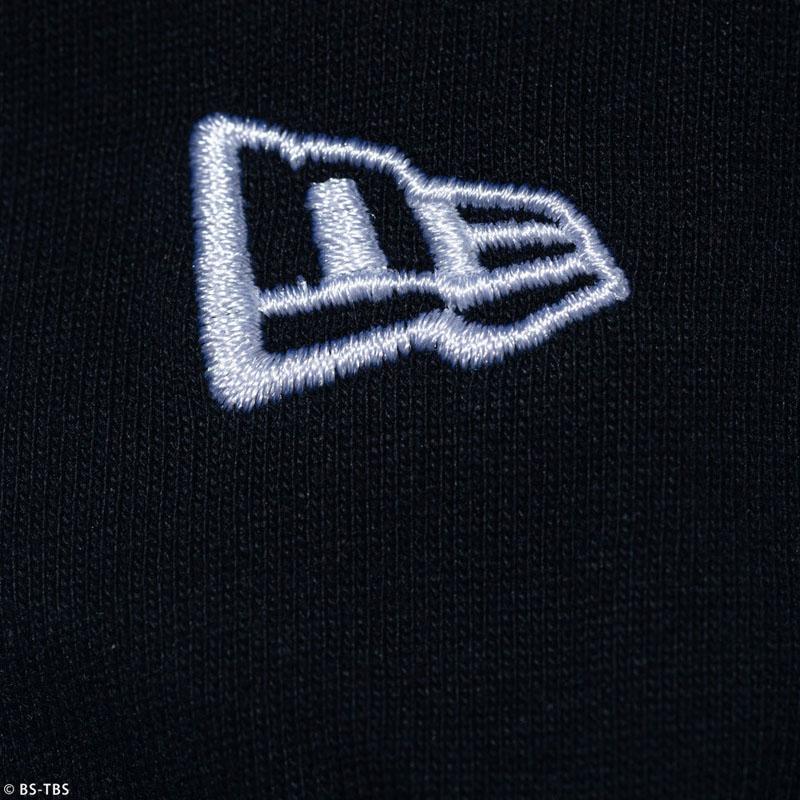 町中華で飲ろうぜニューエラ長袖Tシャツ 黒 町中華で飲ろうぜ×ニューエラ／ロングスリーブオーバーサイズTシャツ