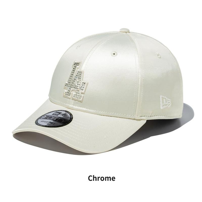 ラスト1点　ニューエラ　9FORTYラインストーン クラシックロゴ ホワイト NEW ERA（ニューエラ） NEW ERA 9FORTY White Day ラインストーン
