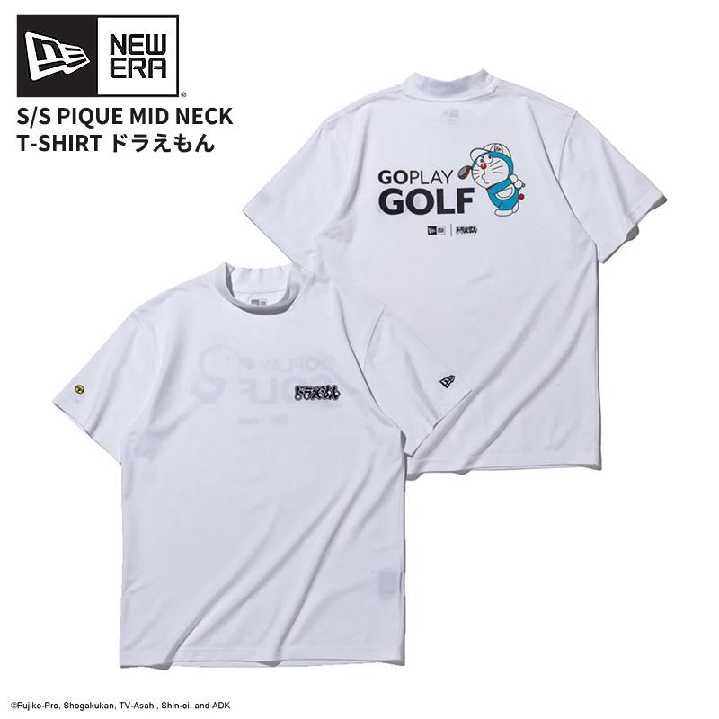 NEW ERA（ニューエラ） ゴルフ 半袖 鹿の子 ミッドネック Tシャツ