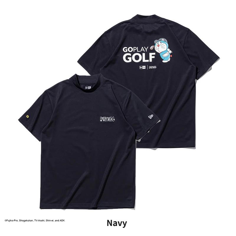 NEW ERA（ニューエラ） ゴルフ 半袖 鹿の子 ミッドネック Tシャツ
