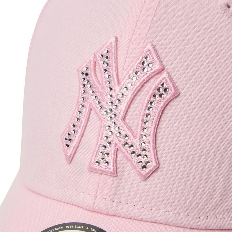 ニューエラ 9FORTY ラインストーン キャップ NY ヤンキース 帽子 完売 NEW ERA（ニューエラ） ユニセックス キャップ 帽子 9FORTY ライン