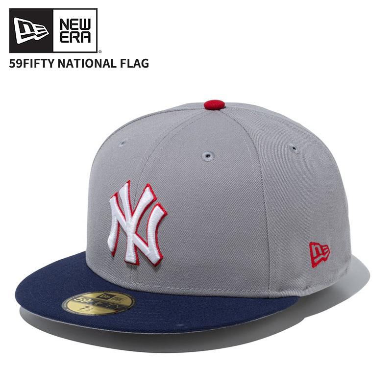 RETO グレーキャップ フリーサイズ NEW ERA（ニューエラ） ユニセックス キャップ 59FIFTY National Flag