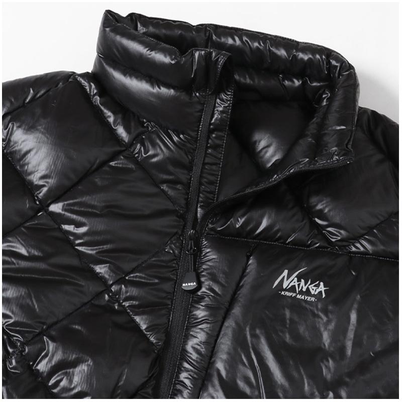 NANGAとKRIFF MAYERのコラボ　ダウンジャケット　ブラック 楽天市場】KRIFF MAYER クリフメイヤー NANGA ナンガ コラボ