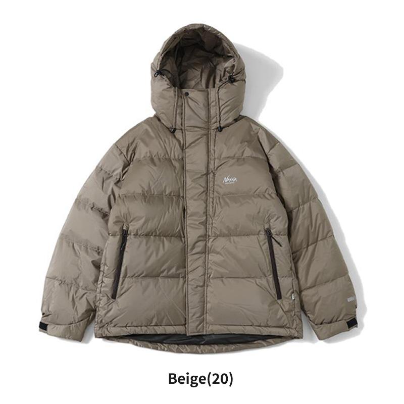 NANGA × k.mayer(KRIFF MAYER) / ダウンジャケット/M/ナイロン/KHK/無地/2419900 KRIFF MAYER（クリフメイヤー） メンズ ダウンジャケット ナンガ