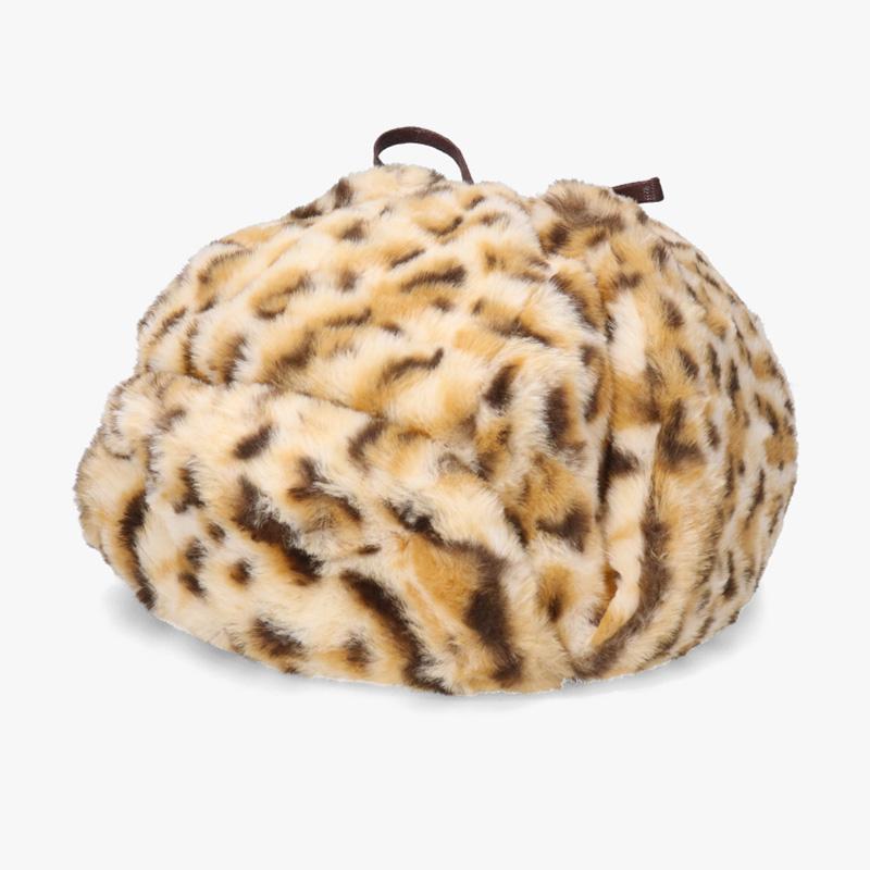 カンゴール レディース メンズ ボア 帽子 KANGOL レオパード トラッパー LEOPARD TRAPPER 秋冬 フライトキャップ 254069612 KANGOL（カンゴール） レディース メンズ ボア 帽子 レオパード