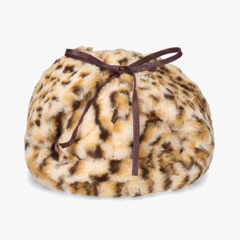 KANGOL（カンゴール） レディース メンズ ボア 帽子 レオパード