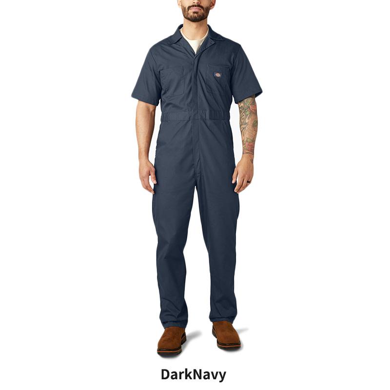並行輸入】Dickies Short Sleeve Coveralls ディッキーズ 半袖