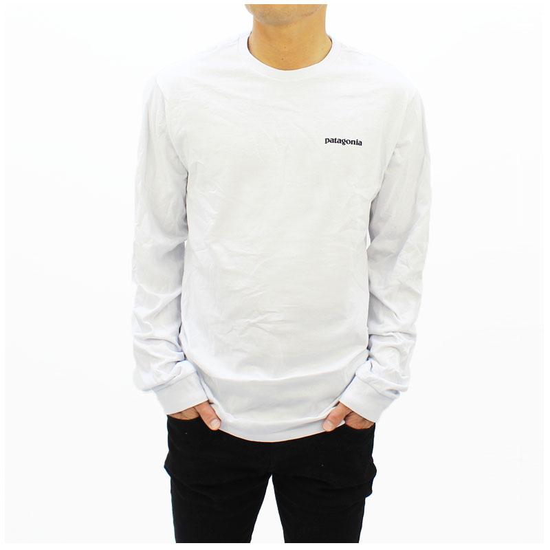 patagonia パタゴニア Tシャツ メンズ ロングスリーブ P-6ロゴ patagonia パタゴニア Tシャツ メンズ ロングスリーブ P-6ロゴ