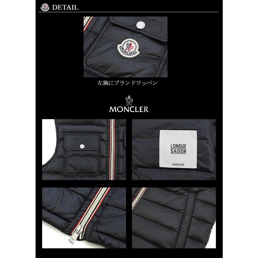 MONCLER モンクレール メンズ ダウン ベスト アシール Men's MONCLER モンクレール メンズ ダウン ベスト アシール Men's