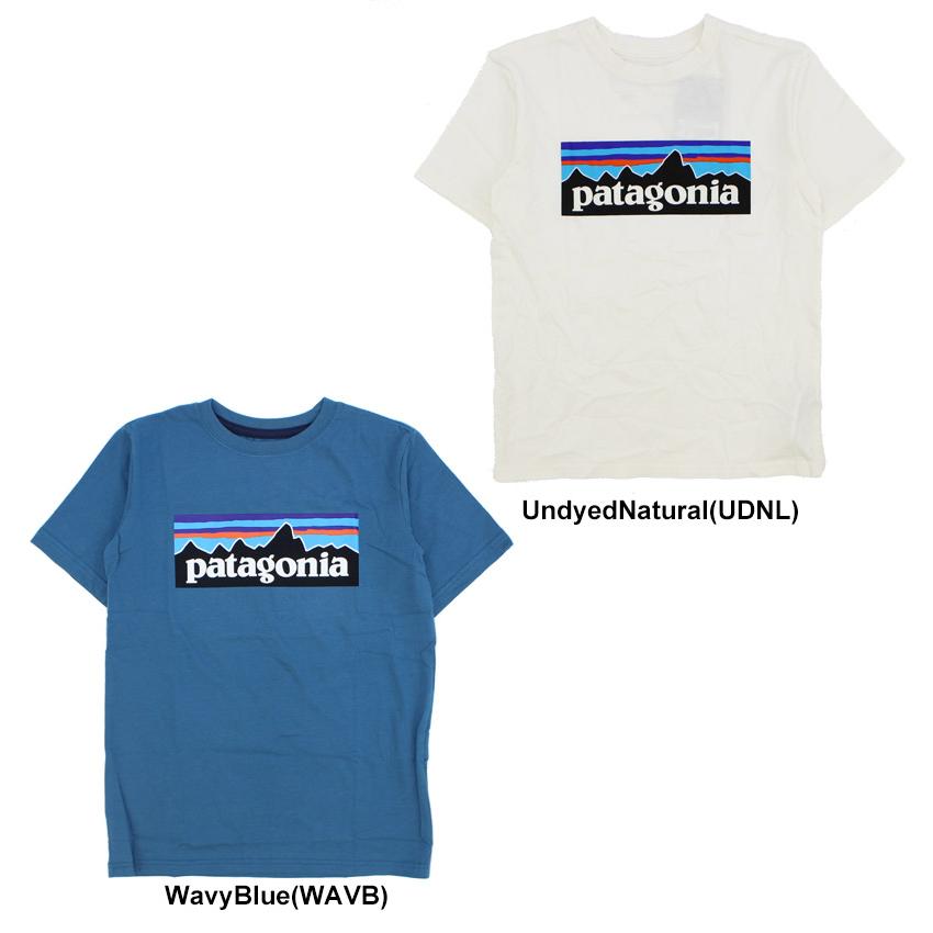 パタゴニア(patagonia)キッズ リジェネラティブ オーガニック サーティファイド コットン P-6ロゴ Tシャツ S/SL 子供 半袖 Tシャツ [AA]｜neo｜08