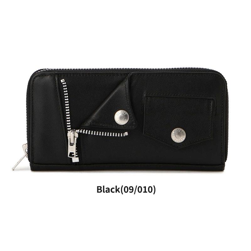 Schott N.Y.C（ショット） SCHOTT 長財布 レザー ライダース ジップ