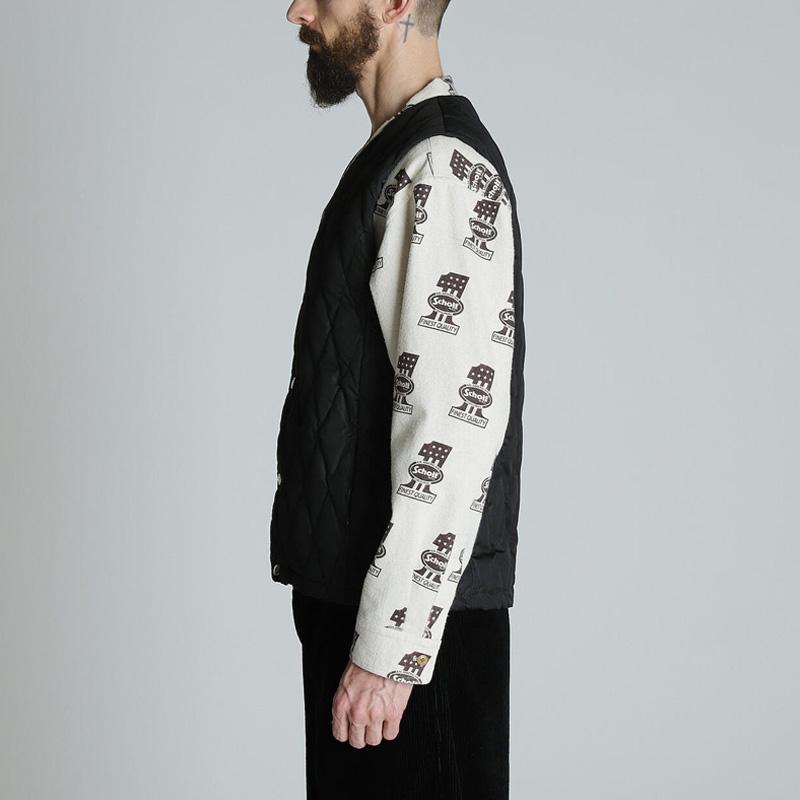 Schott N.Y.C ショット×タイオン メンズ ダウンベスト x TAION Schott N.Y.C ショット×タイオン メンズ ダウンベスト x TAION