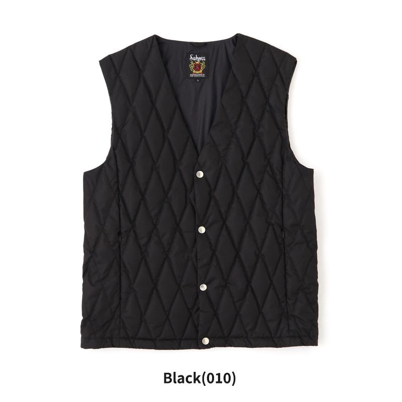 Schott N.Y.C ショット×タイオン メンズ ダウンベスト x TAION Schott N.Y.C ショット×タイオン メンズ ダウンベスト x TAION